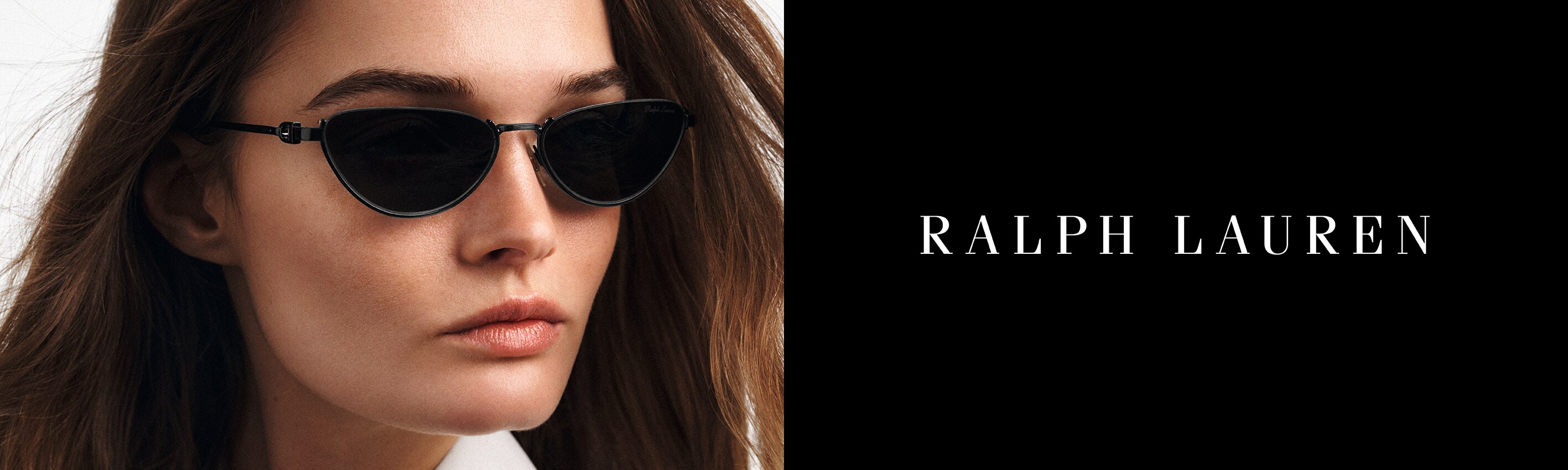 Campaña Ralph Lauren con modelo y gafas de sol